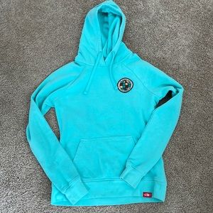 The North Face hoodie